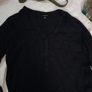 Long sleeve lucky brand blouse